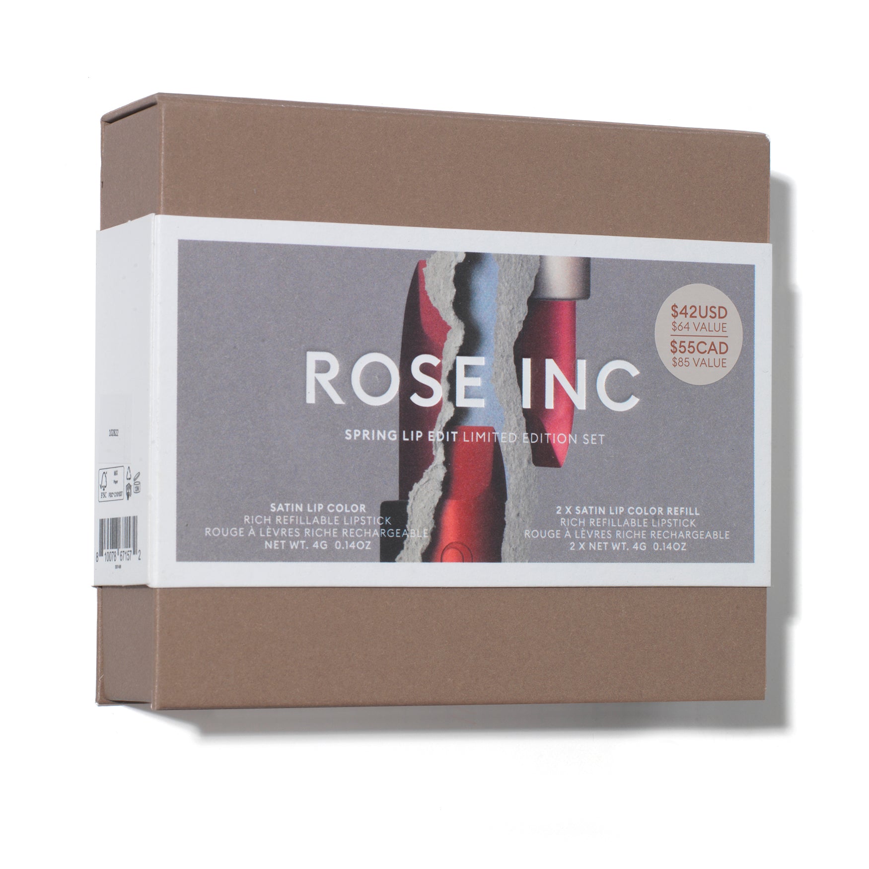 Rose Inc Spring Lip Edit - Limited Edition Set