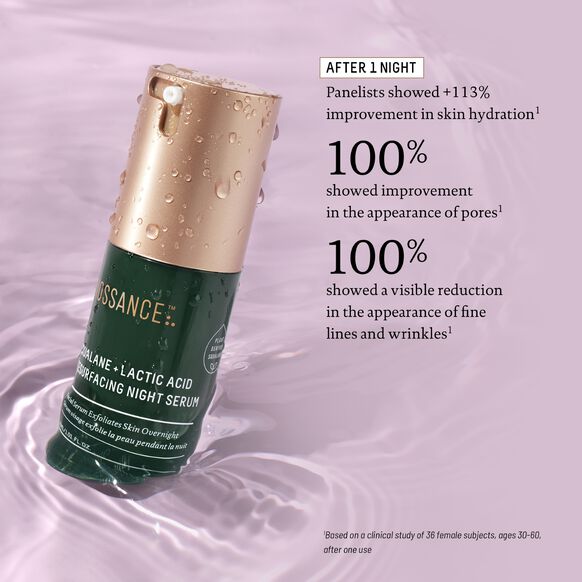 Biossance Squalane + Lactic Acid Resurfacing Night Serum