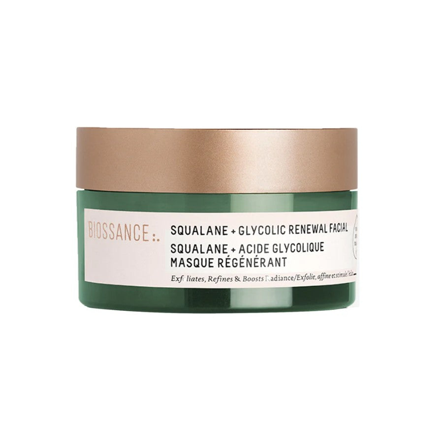 Biossance Squalane + Glycolic Renewal Mask