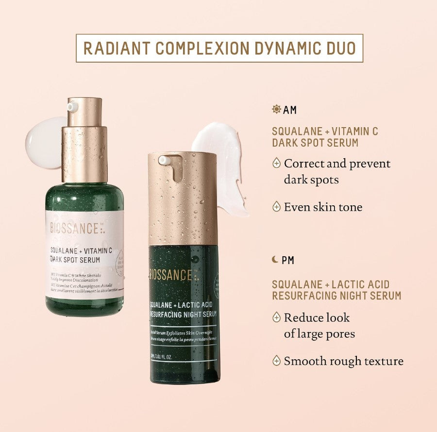 Biossance Squalane + Vitamin C Dark Spot Serum