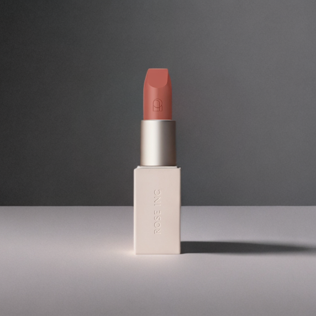 Rose Inc Bessoted Lápiz labial recargable satinado beige rosa