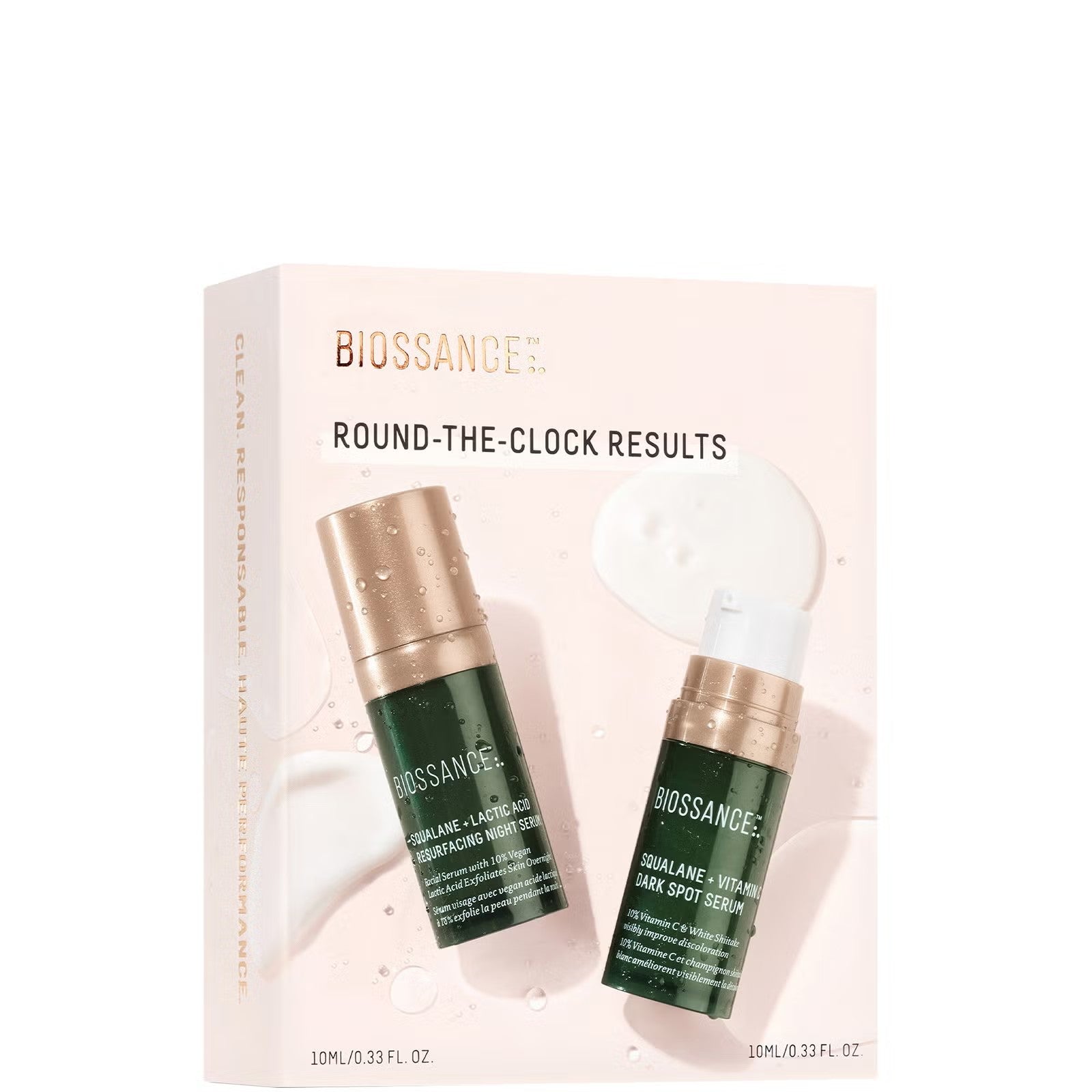 Biossance Round-The-Clock Results Set