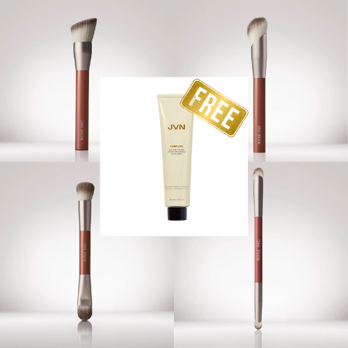 Rose Inc 4in1 Brush Set with FREE JVN Air Dry Cream