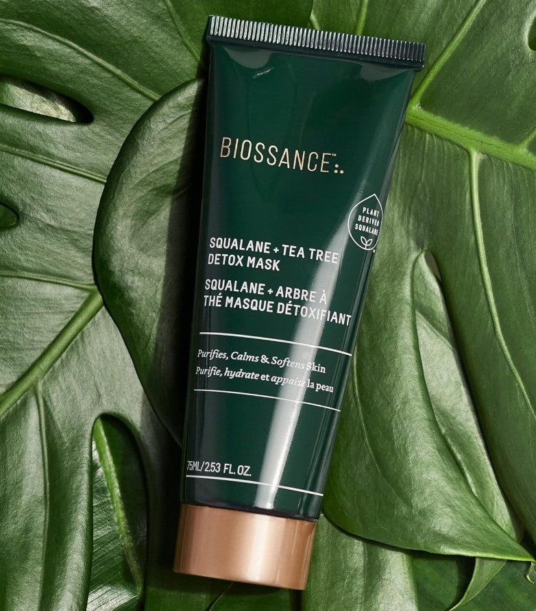 Biossance Squalane + Tea Tree Detox Mask