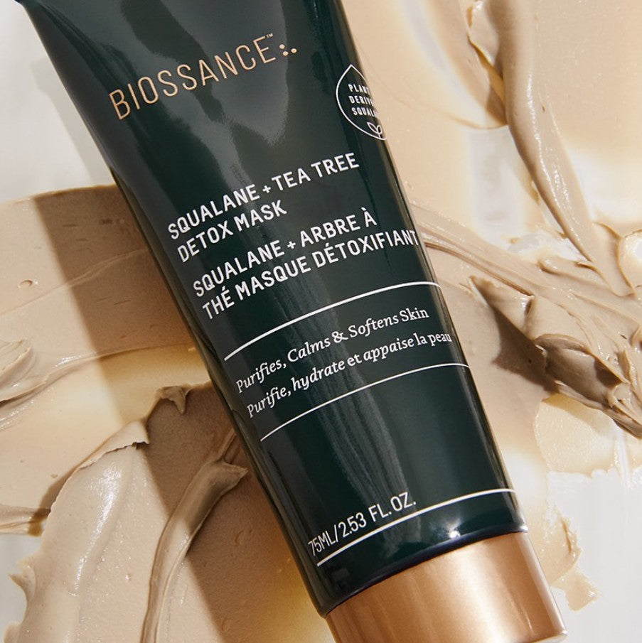 Biossance Squalane + Tea Tree Detox Mask