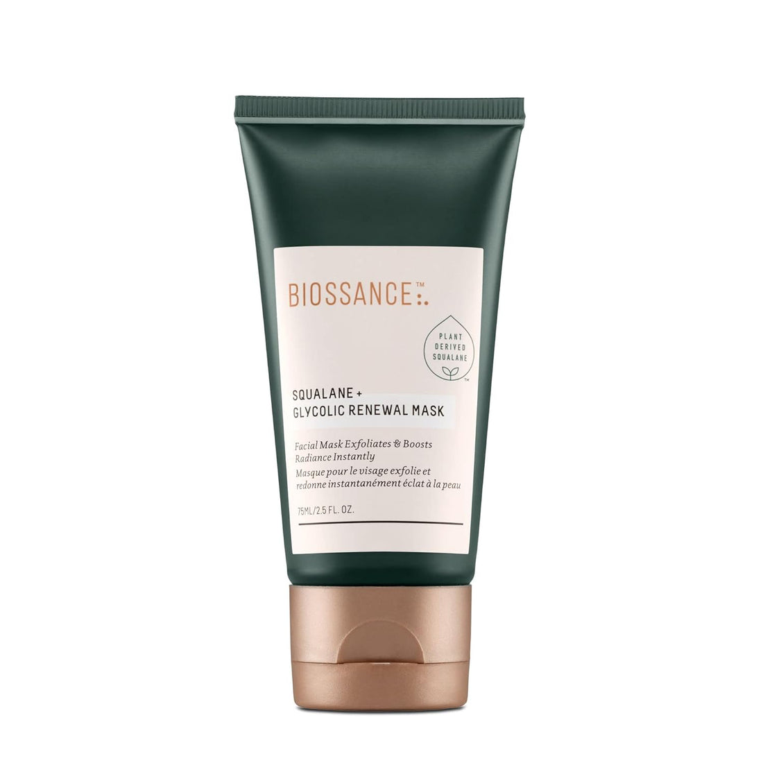 Biossance Squalane + Glycolic Renewal Mask