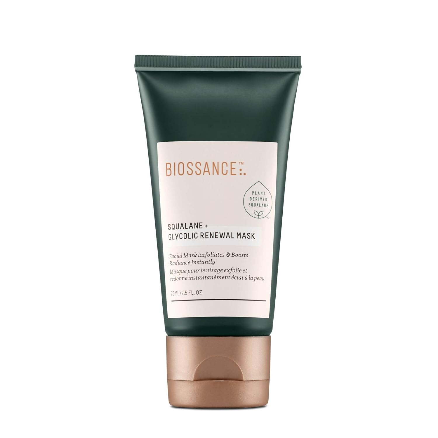 Biossance Squalane + Glycolic Renewal Mask