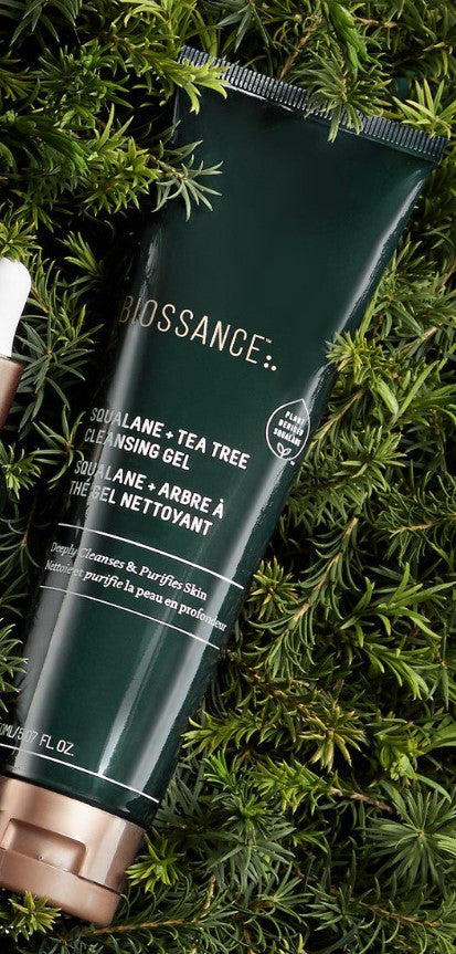 Biossance Squalane + Tea Tree Cleansing Gel