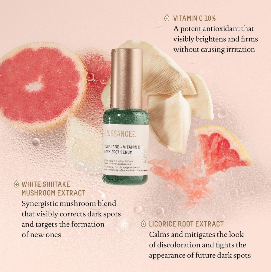 Biossance Squalane + Vitamin C Dark Spot Serum