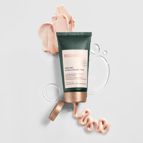 Biossance Squalane + Glycolic Renewal Mask