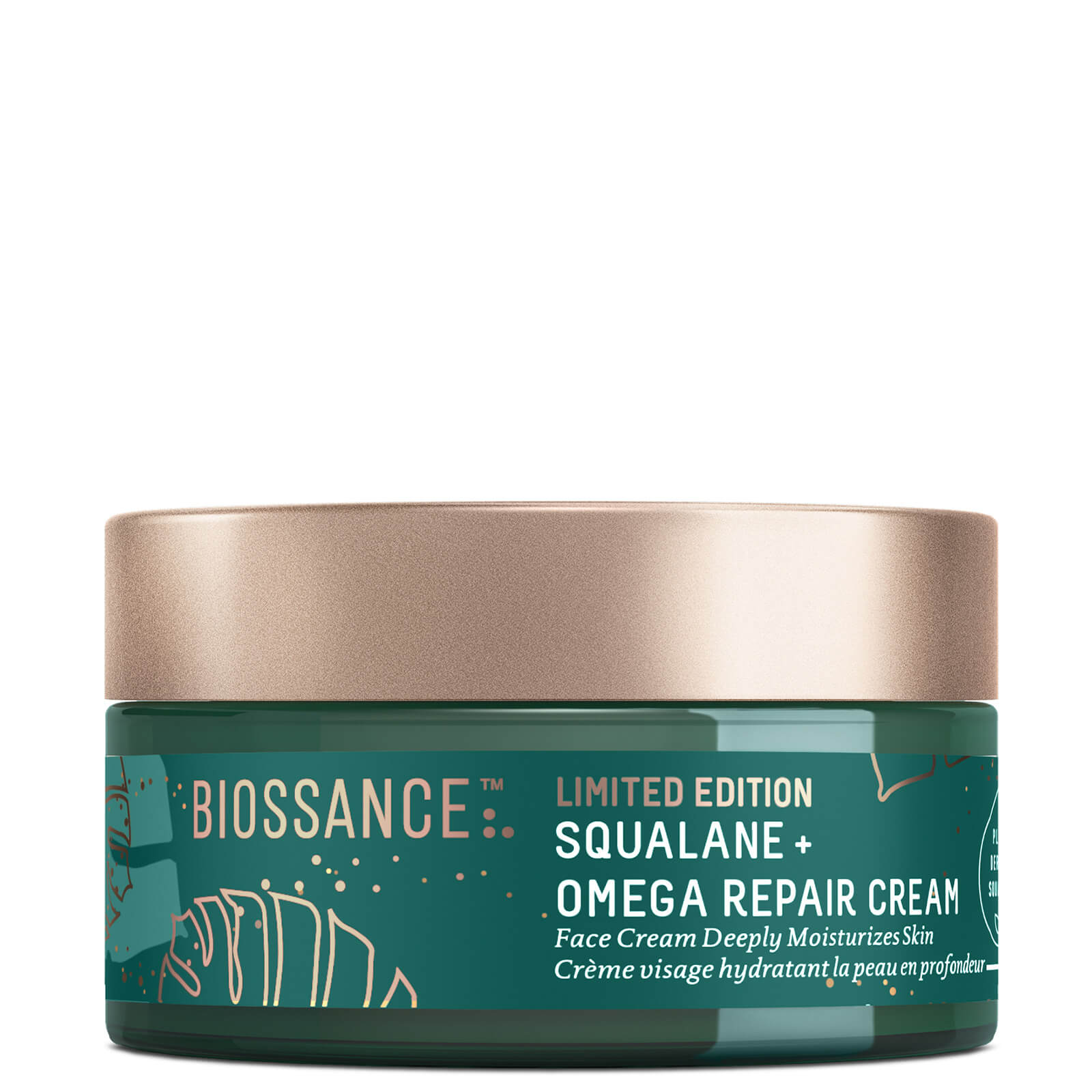 Biossance Squalane + Omega Repair Cream - 100 mL JUMBO SIZE