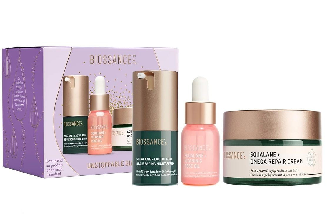 BIOSSANCE Unstoppable Glow - SET