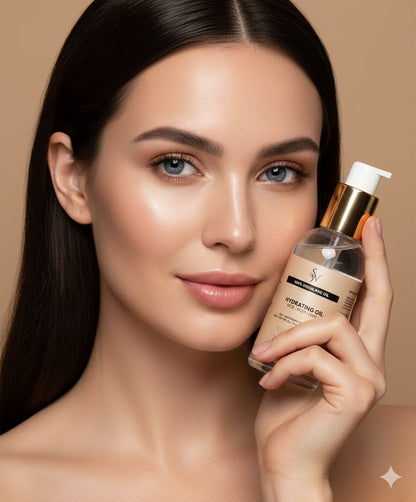 100% Pure Squalane Oil from Sugarcane - Plant-Based, Vegan, Non-Comedogenic, Lightweight Hydrating Oil for Face, Body &amp; Hair- Clean Beauty &amp; Cruelty-Free Moisturizer for All Skin Types